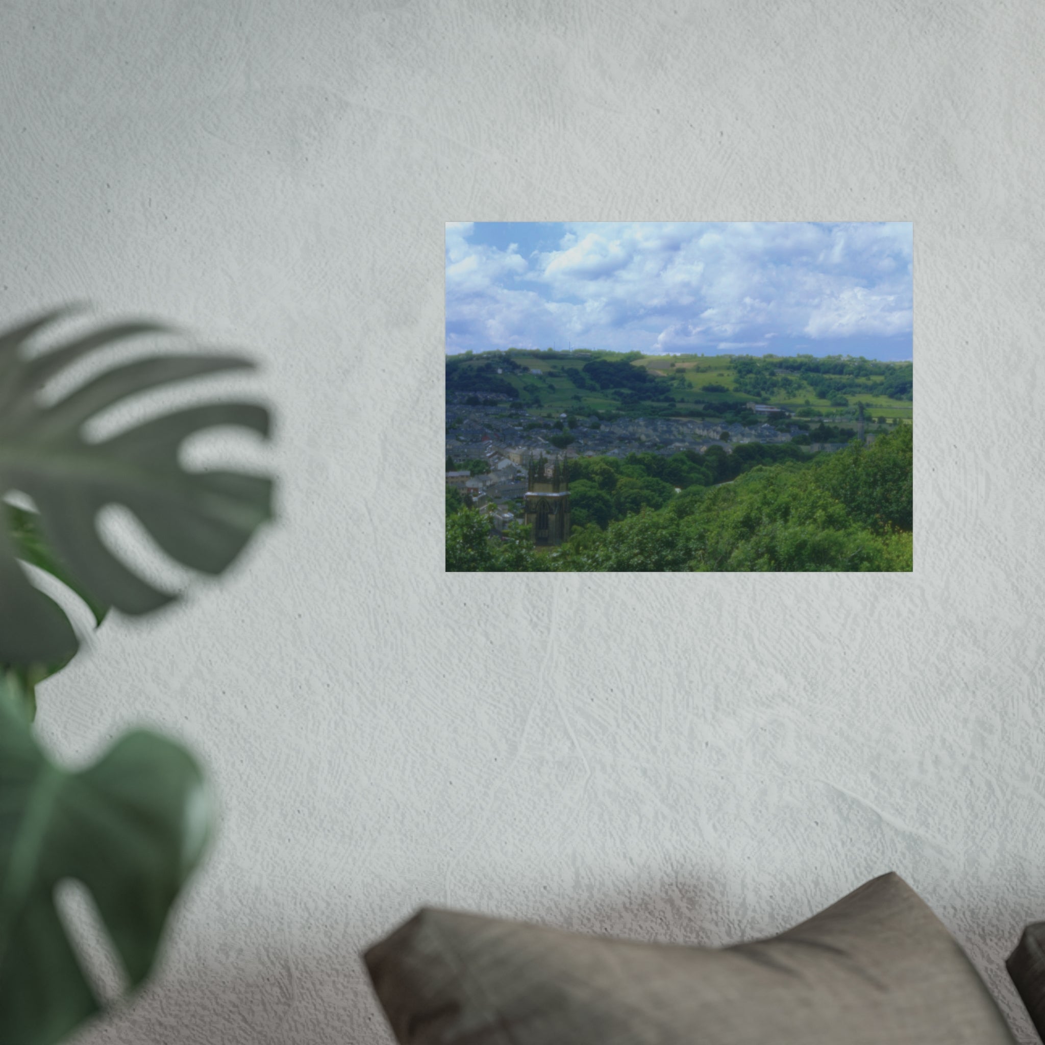Fine Art Poster — Lush Countryside Landscape Print