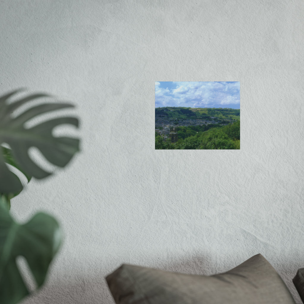 Fine Art Poster — Lush Countryside Landscape Print